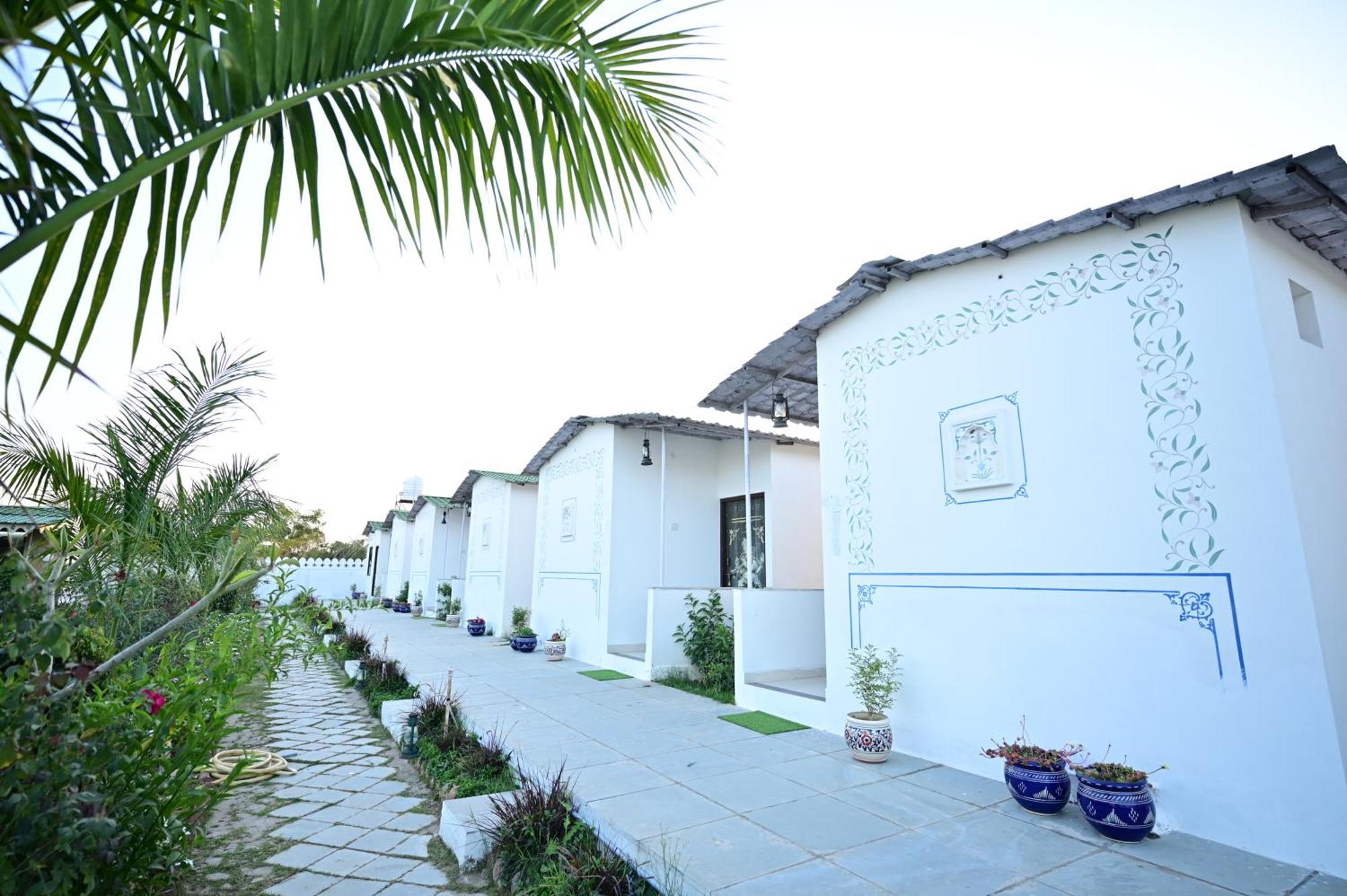 The Castle Crown - Hem Vilas Resort Ranthambhore Sawai Madhopur Eksteriør bilde