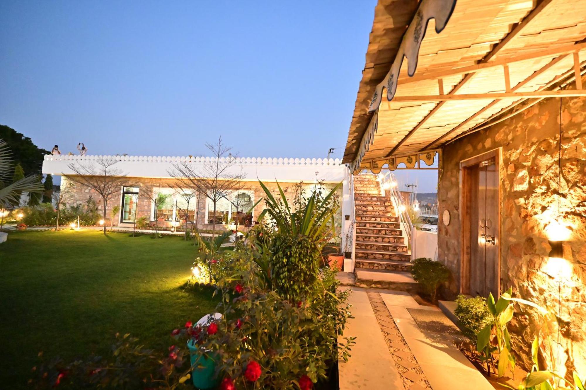 The Castle Crown - Hem Vilas Resort Ranthambhore Sawai Madhopur Eksteriør bilde