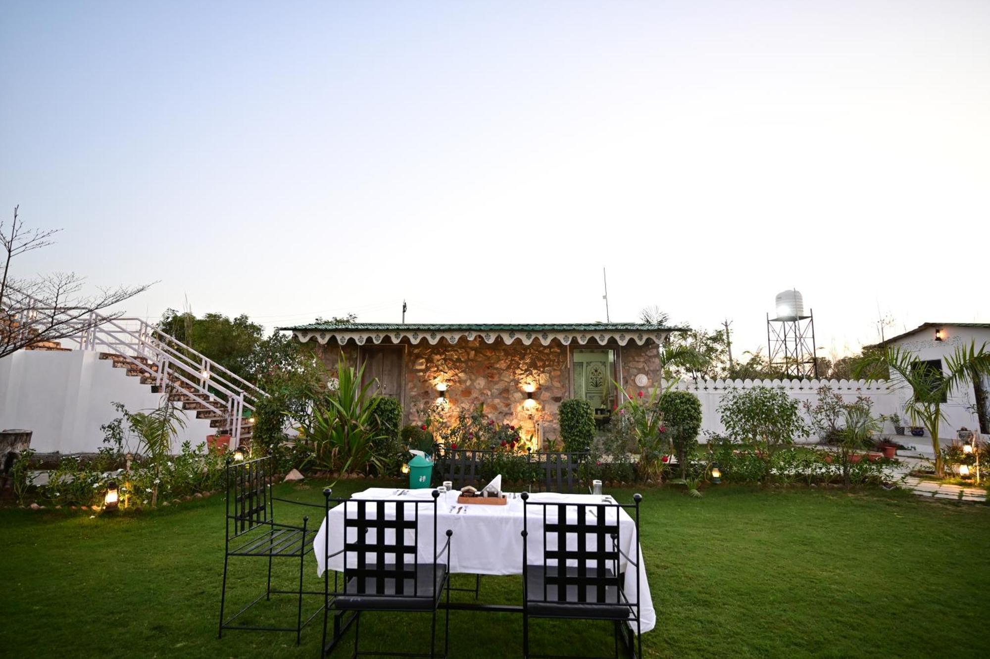 The Castle Crown - Hem Vilas Resort Ranthambhore Sawai Madhopur Eksteriør bilde